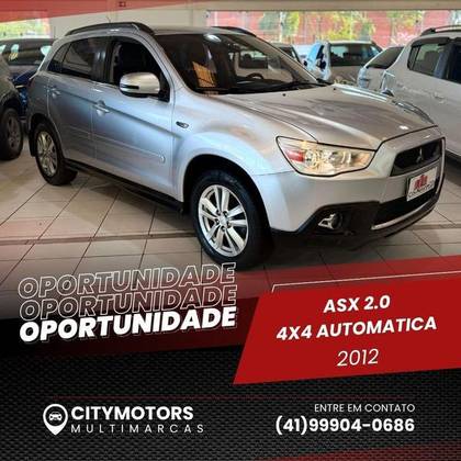 MITSUBISHI ASX 2.0 4X4 16V GASOLINA 4P AUTOMÁTICO MITSUBISHI ASX 2.0 4X4 16V GASOLINA 4P AUTOMÁTICO